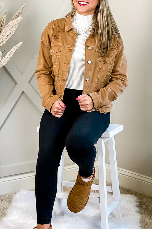 Light yellow short coat